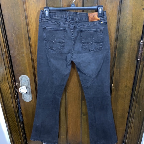 Lucky Brand Sofia Boot Black Jeans Size 6 - Picture 7 of 7